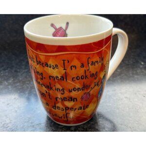 History & Heraldry Fine Porcelain Coffee Tea Mug "Domestic Diva" It's Only A Job